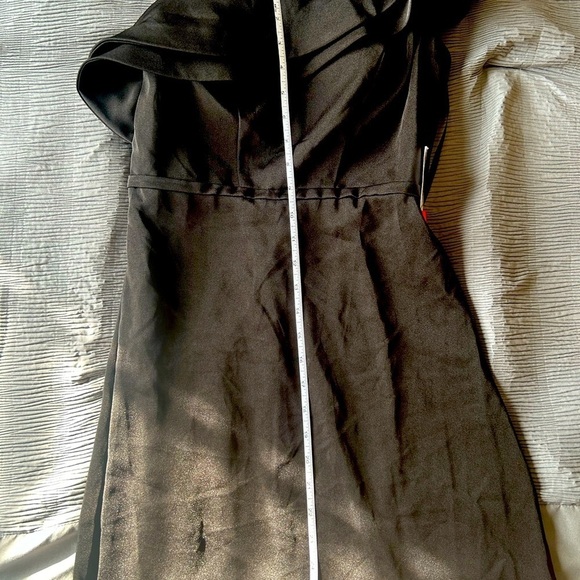 NWT Ieena for Mac Duggal One Shoulder Ruffle Mini Dress - Picture 7 of 7